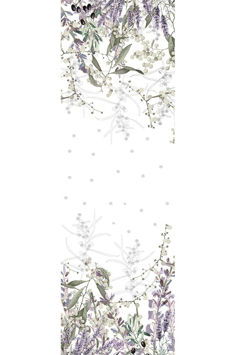 Garnier-Thiebaut Perfum De Lavande Runner 20"x61" Mauve