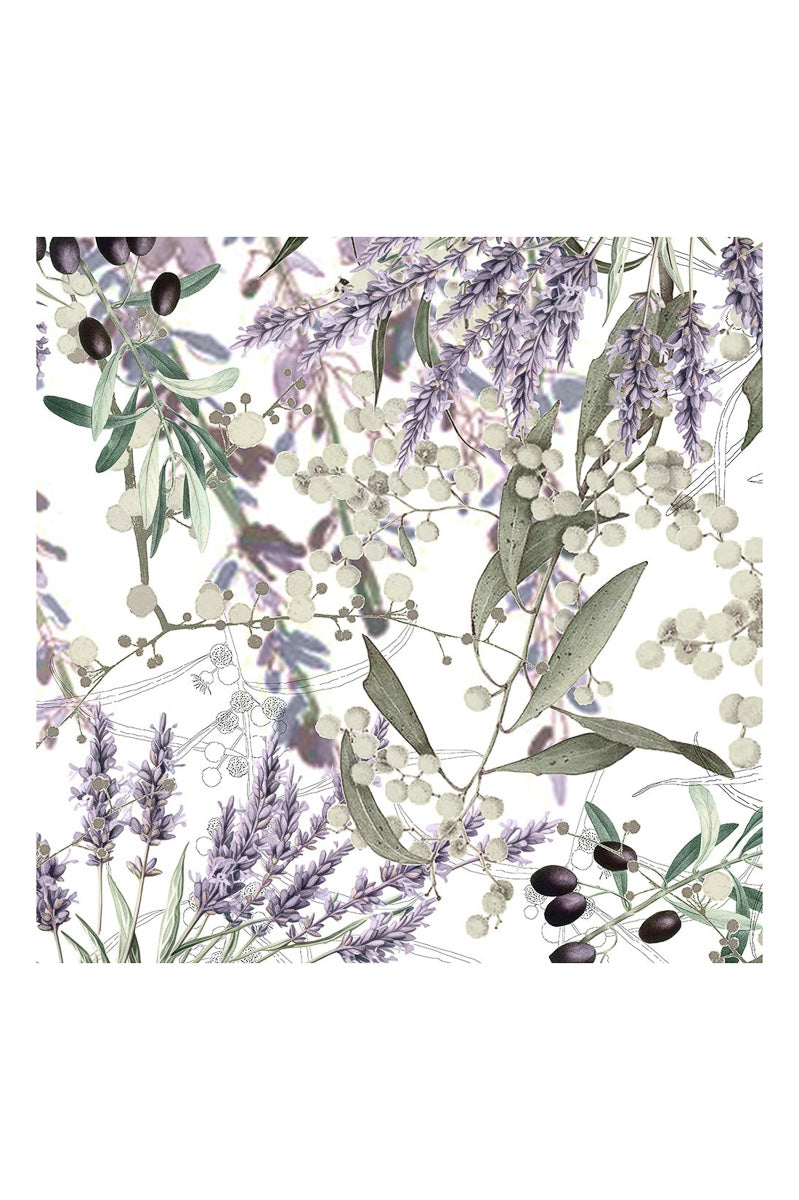 Garnier-Thiebaut Parfum De Lavande Napkin 18"x18" Mauve