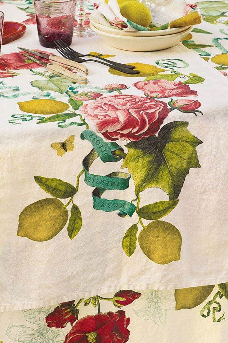 Garnier-Thiebaut Citrons De Menton Runner 20"x61" Romance