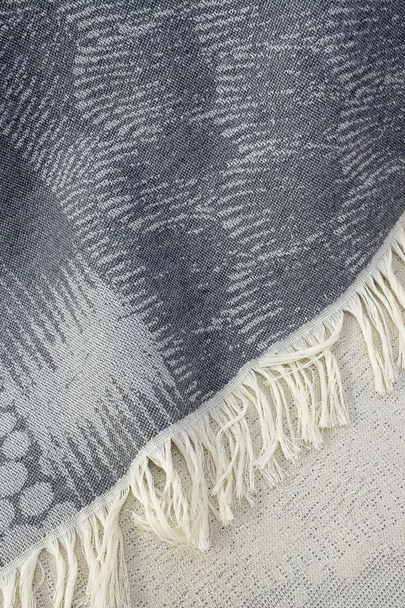 Garnier-Thiebaut Mille Matieres Throw 51"x67" Nuage