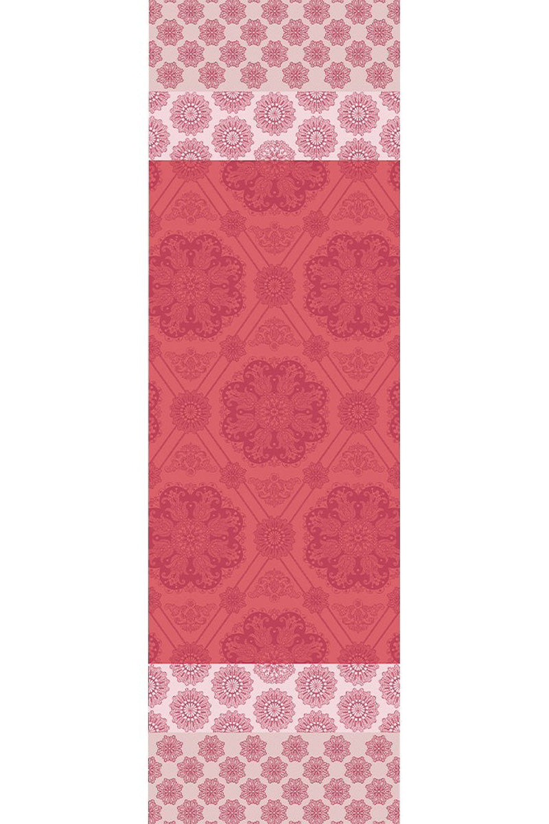 Garnier-Thiebaut Mille Rosecas Runner 22"x71" Framboise