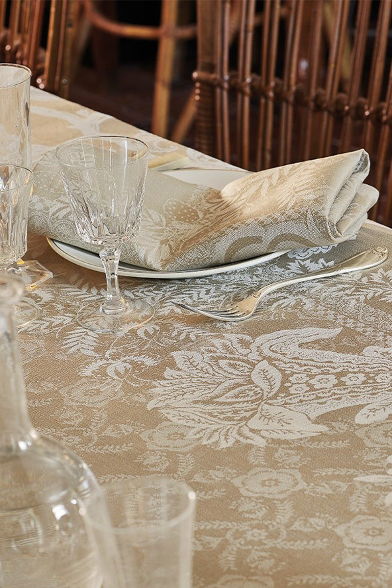 Garnier-Thiebaut Scarlett Napkin 21" Naturel