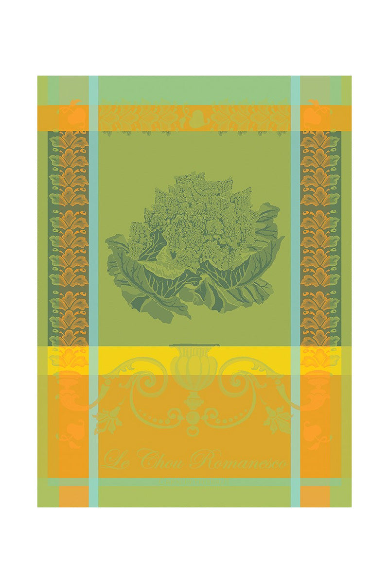 Garnier-Thiebaut Le Chou Romanesco Vert Kitchen Towel
