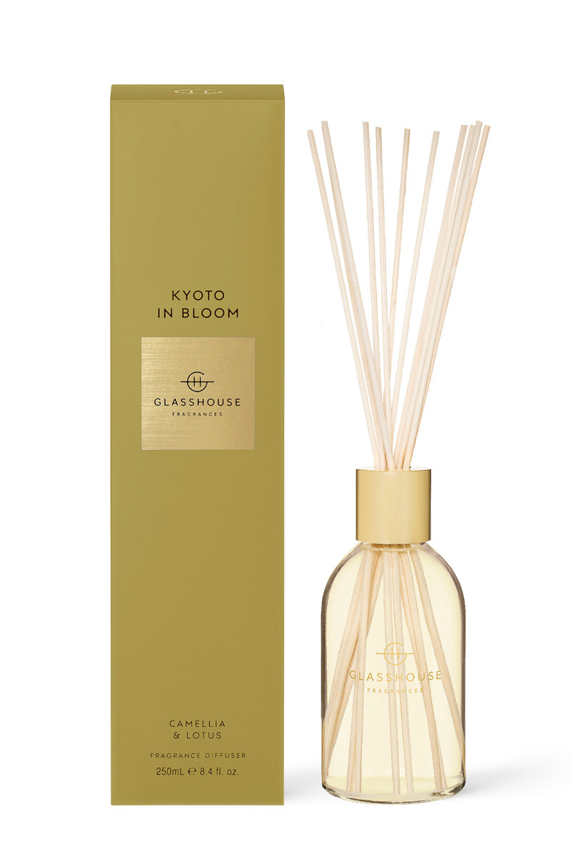 Glasshouse Fragrances Kyoto In Bloom Diffuser 8.4 oz