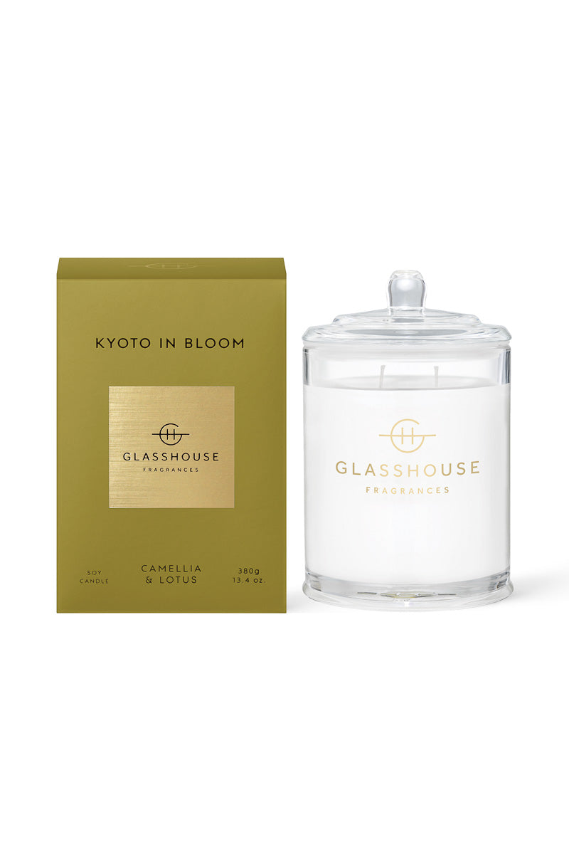 Glasshouse Fragrances Kyoto In Bloom Candle 13.4 oz