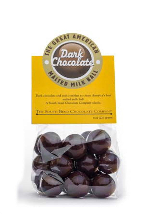 South Bend | Dark Chocolate Malt Balls 8 Oz.