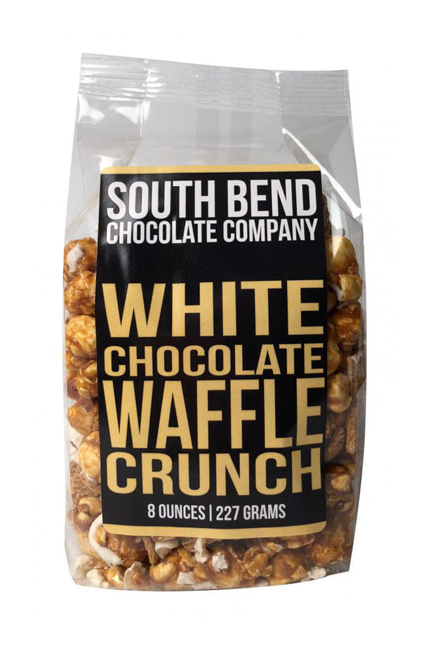 South Bend Chocolate Company White Chocolate Waffle Crunch 8 oz