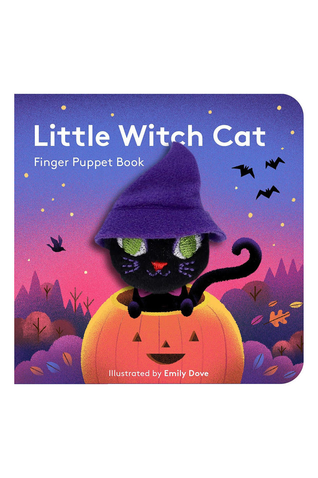 Little Witch Cat: Finger Puppet Book