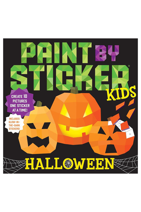 Paint by Sticker Kids: Halloween: Create 10 Pictures One Sticker at a Time!