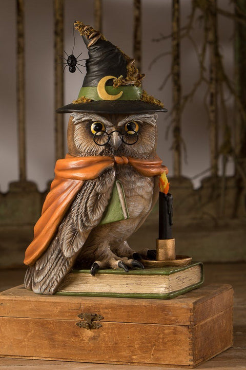 Bethany Lowe Woodsy Wizard Owl