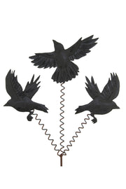 Three Crow Trio Stake 14"X 17"