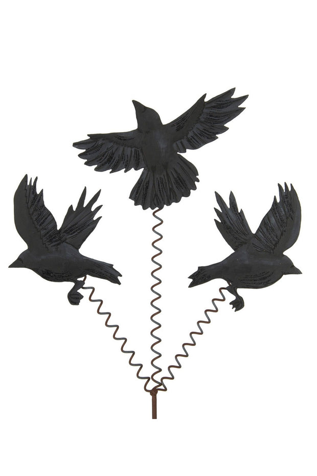 Three Crow Trio Stake 14"X 17"