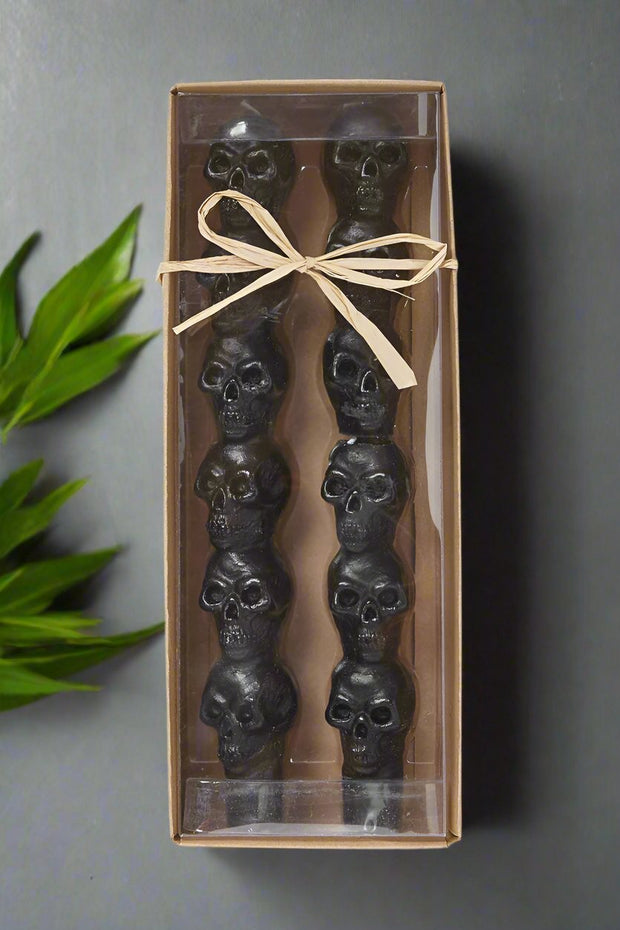 Skull Taper Candles Set/2