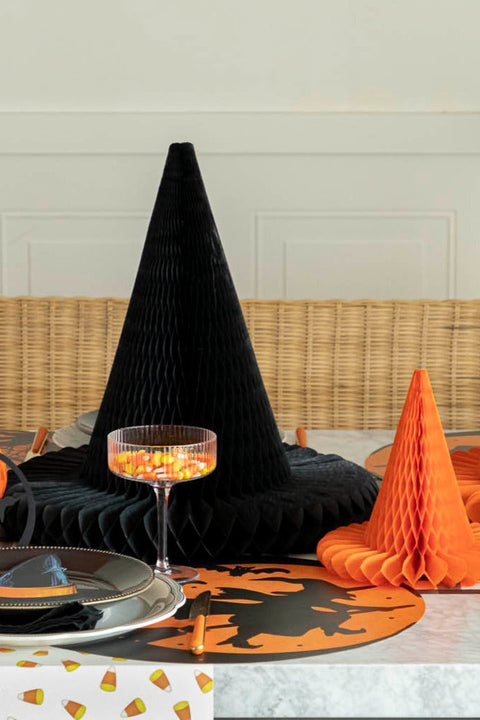 Hester & Cook Large Witch Hat Black