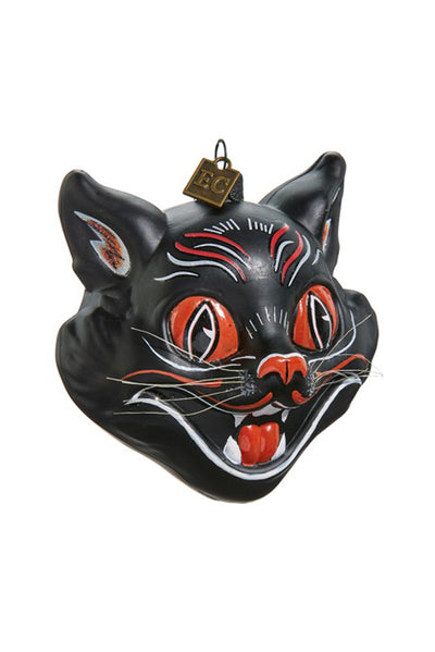 Scaredy Cat Ornament 4"