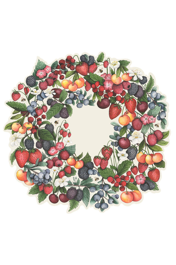 Hester & Cook Wild Berry Placemat 24 sheets