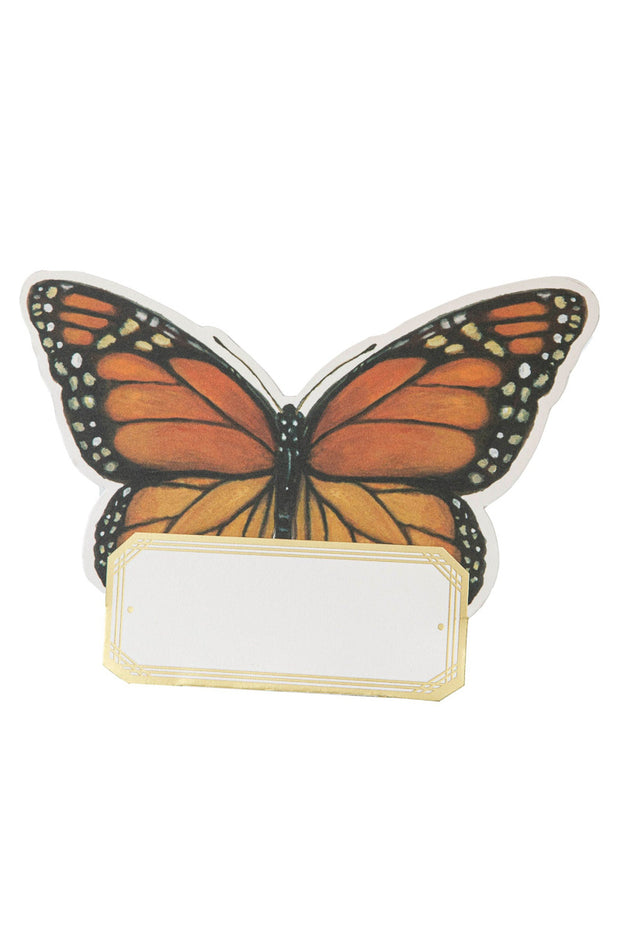 Hester & Cook Monarch Butterfly Place Card 12 pack