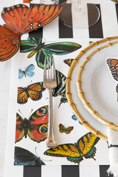 Hester & Cook Butterfly Flight Placemat 24 sheets