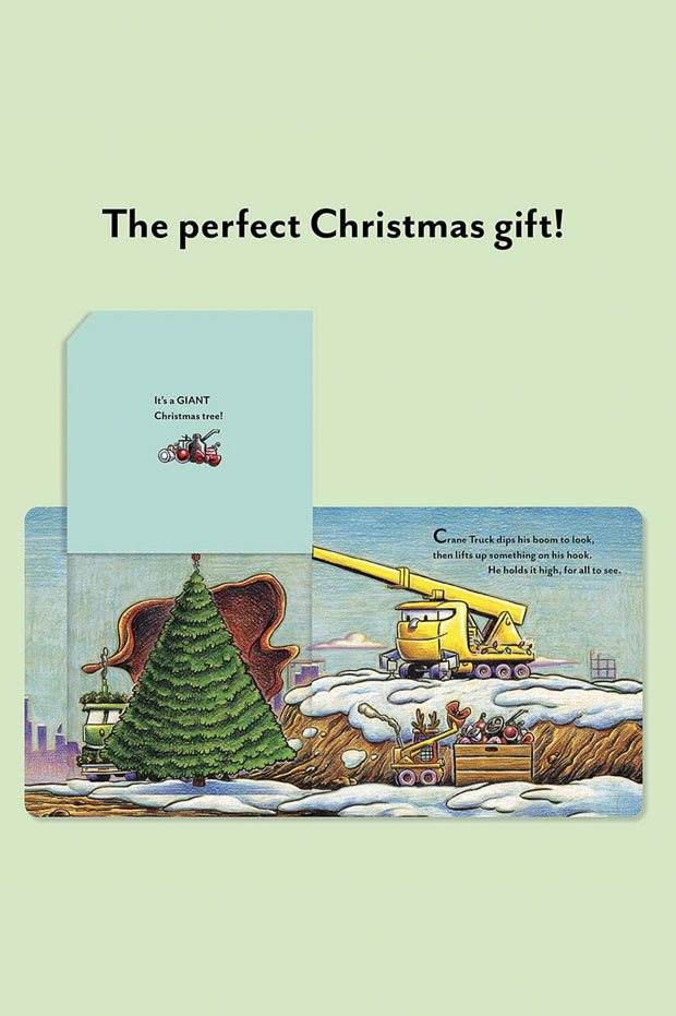 Construction Site: Merry and Bright: A Christmas Lift-The-Flap Book