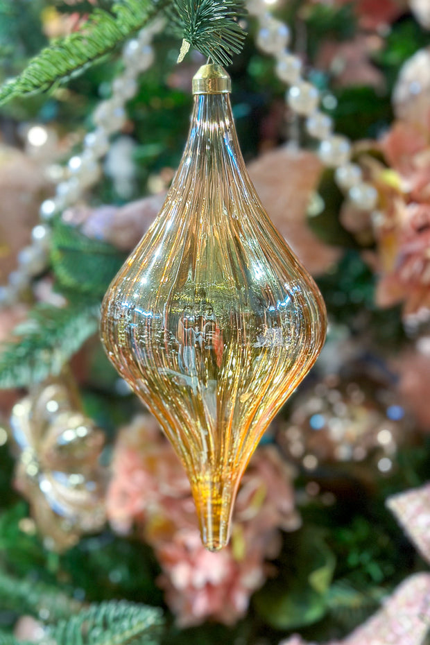 Glass Drop Ornament