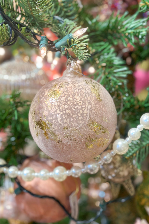 Glass Ball Ornament 4"