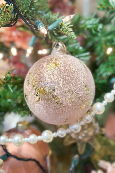 Glass Ball Ornament 4"