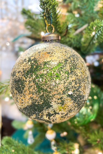 Glass Ball Ornament 4"