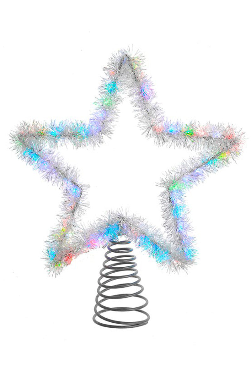 TT SIL TNSL STAR W/RGB LED 12"