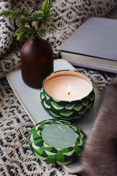 Roland Pine Soy Candle Small Tin