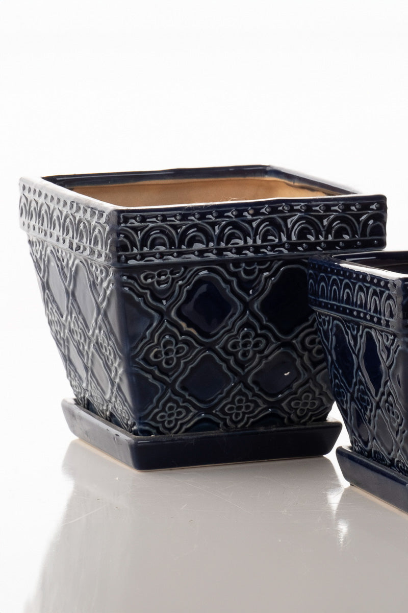 Alfresco Stampa Quadra Petits Pot 6.75"