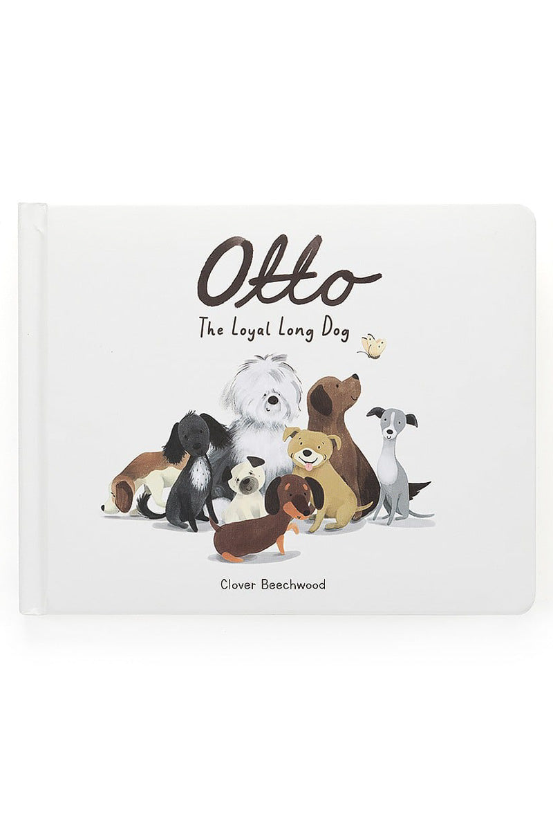 Jellycat Otto the Loyal Long Dog Book