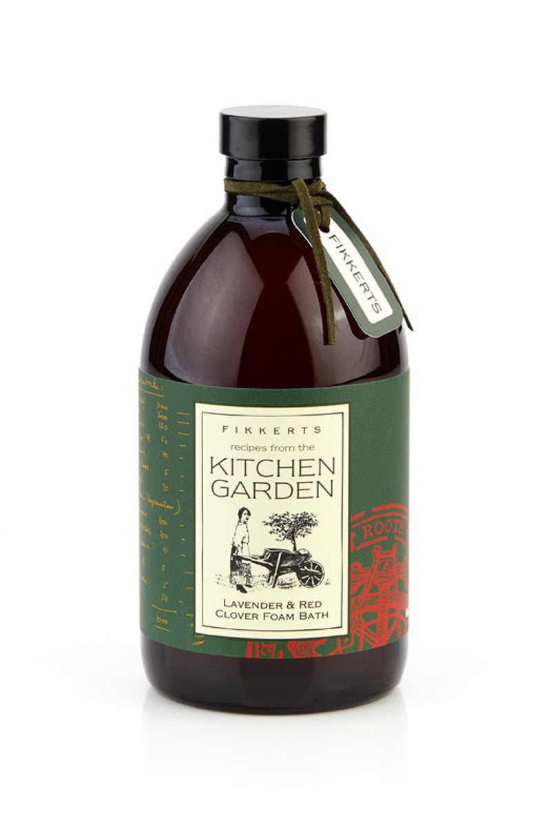 Kitchen Garden Lavender & Red Clover Foam Bath 16.9 oz