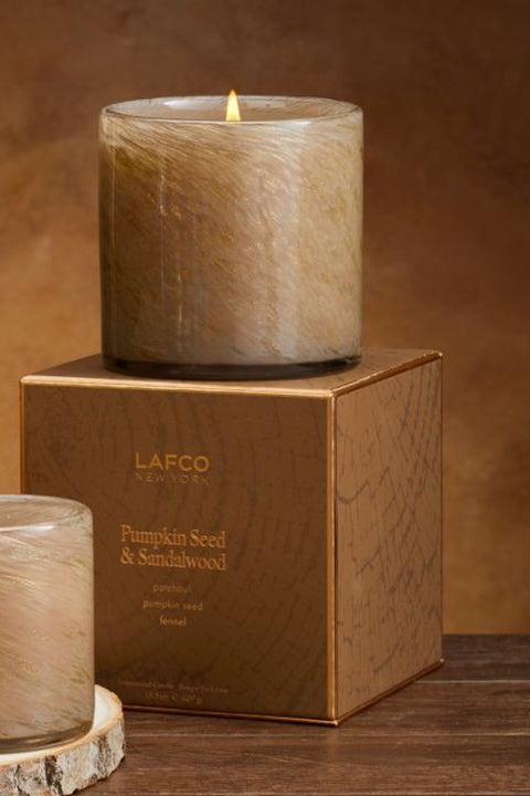 Lafco Signature Candle Pumpkin Seed & Sandalwood 15.5 oz