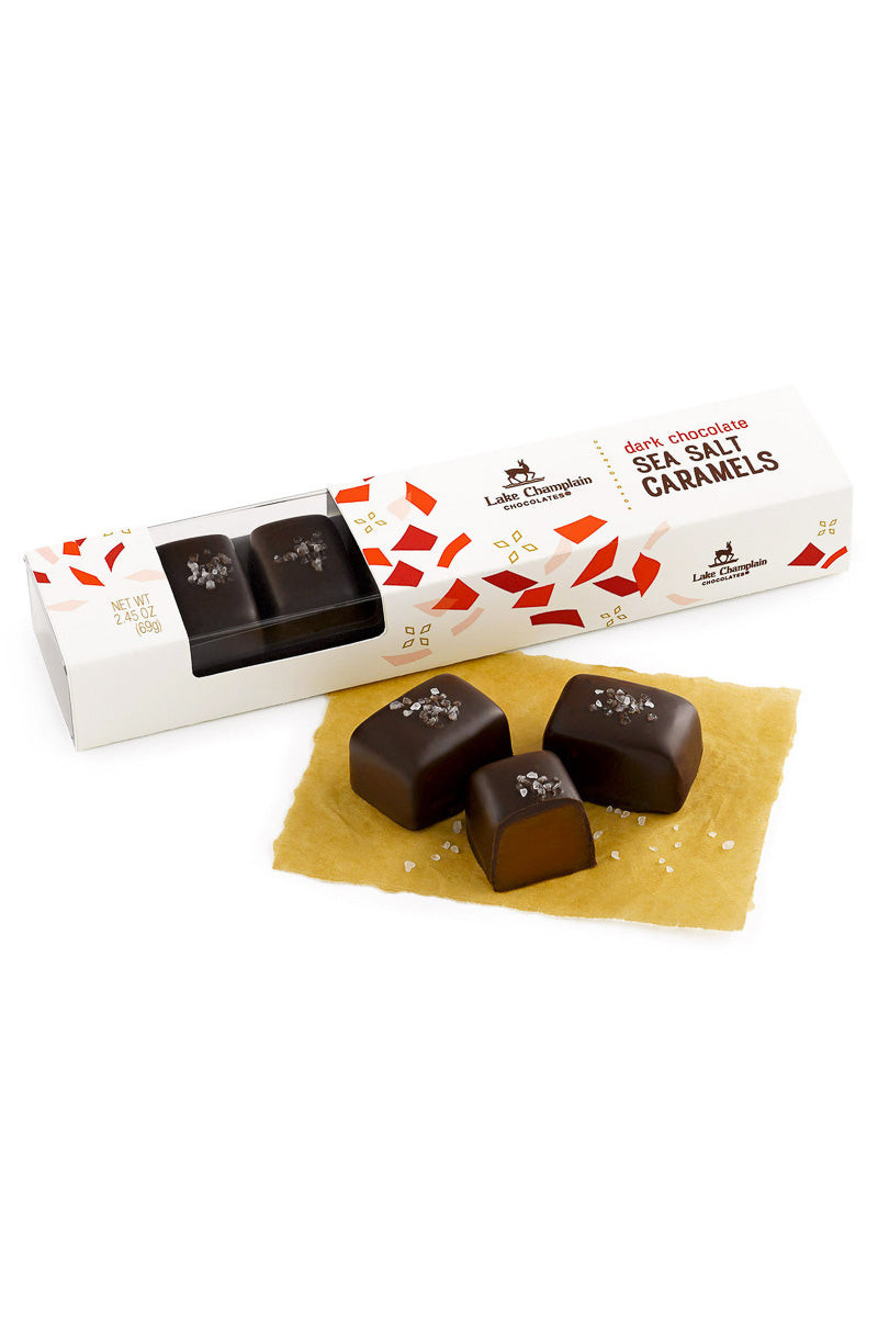 Lake Champlain Sea Salt Caramels Dark Chocolate