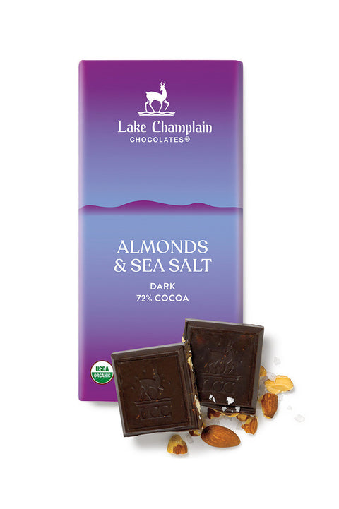 Lake Champlain Signature Bar Almonds & Sea Salt Dark Chocolate