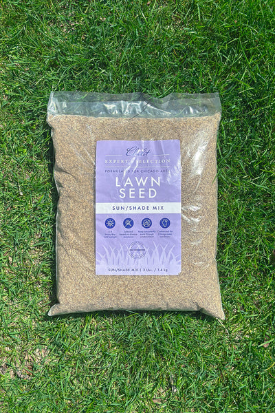shade garden seeds Chalet Lawn Seed Sun/Shade Mix 3 lb
