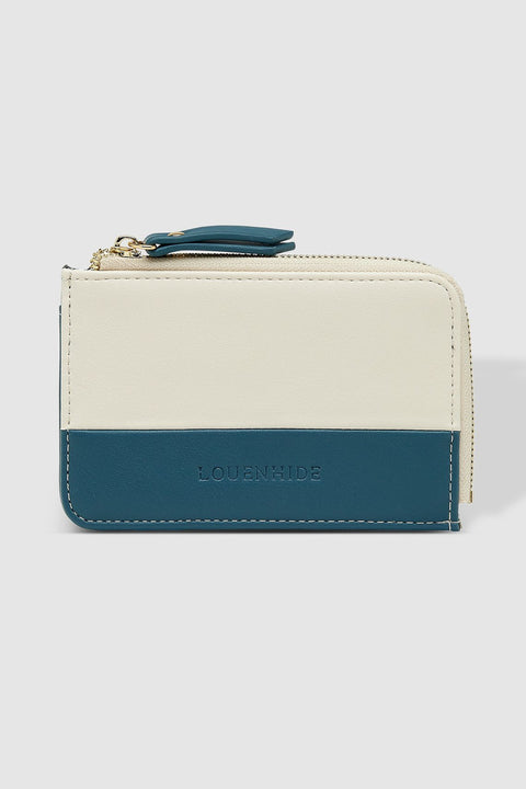 Louenhide Tilly Cardholder Steel Blue Vanilla