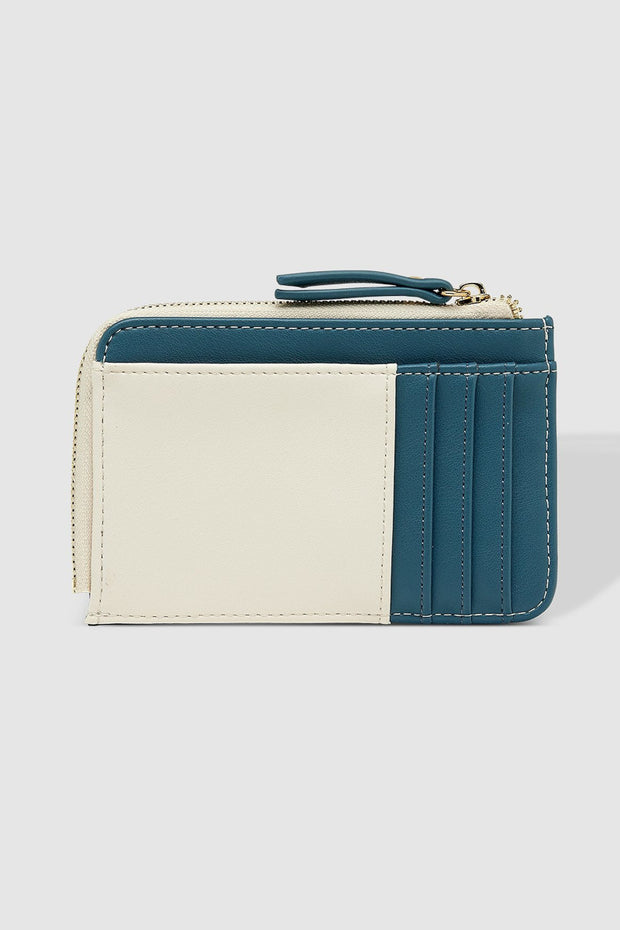 Louenhide Tilly Cardholder Steel Blue Vanilla