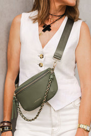 Louenhide Halsey Sling Bag Khaki