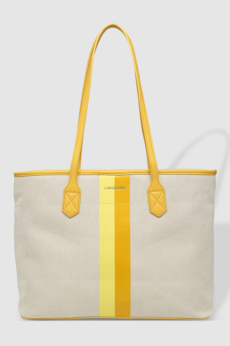 Louenhide Maui Canvas Tote Bag Lemon