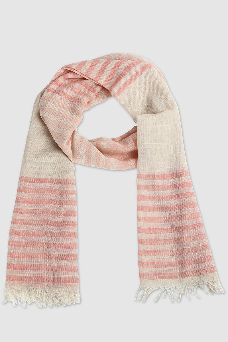 Louenhide Hattie Scarf Pink Cream