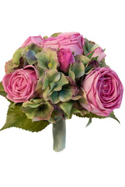 Mauve Rose & Hydrangea Radiance Bouquet