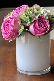 Mauve Rose & Hydrangea Radiance Bouquet