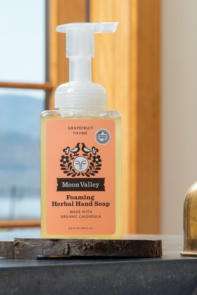 Moon Valley Organics Foaming Herbal Hand Soap Grapefruit Thyme