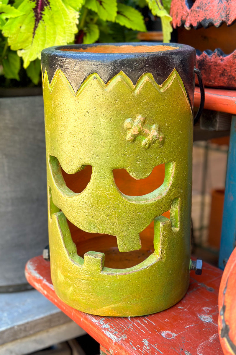 Frankenstein Metal Screws Lantern