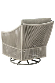 Alfresco Bijou Alto Deep Seating Swivel Glider Lounge Chair with Cushions