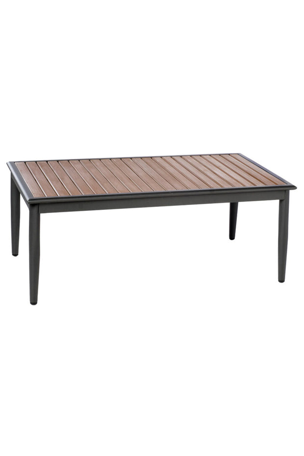 Alfresco Oden Aluminum/Polywood Coffee Table 43.25" x 23.25"
