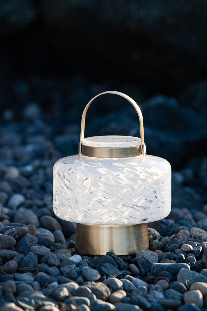 LightKeeper Lantern Rechargeable Glass LED Square