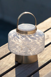 LightKeeper Lantern Rechargeable Glass LED Square