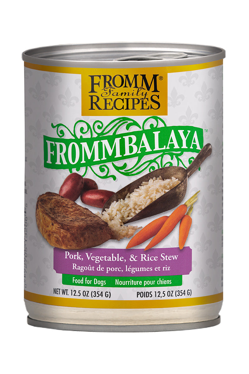 Frommbalaya Pork, Vegetable, & Rice Stew Wet Dog Food 12 oz